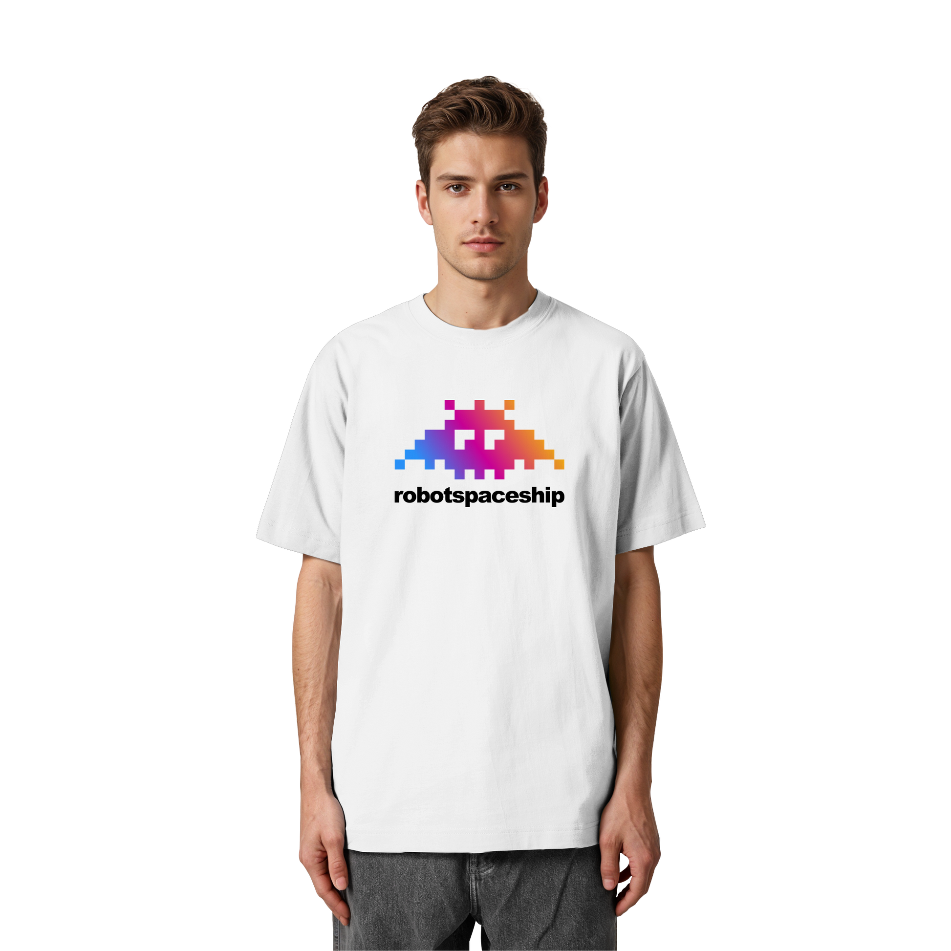 robotspaceship - Heavy Oversized Organic Shirt