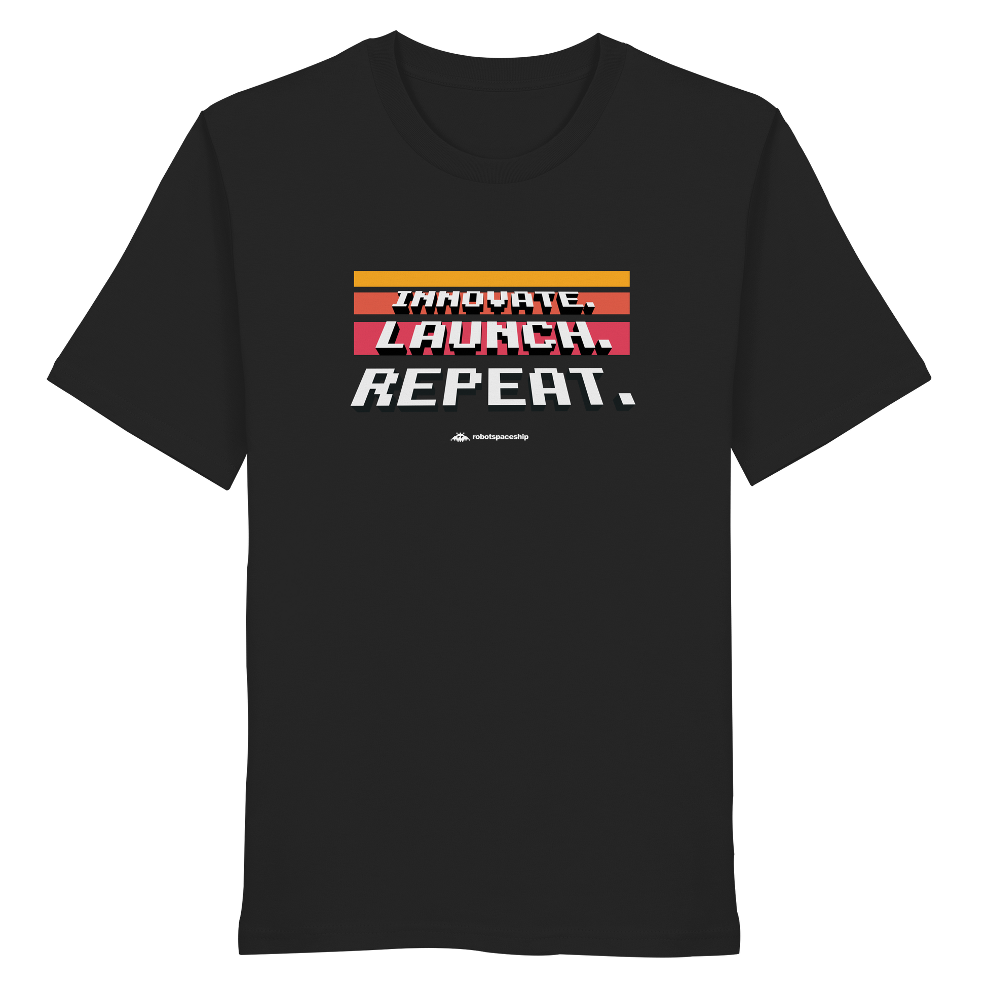 Innovate. Launch. Repeat. Pixel. - Organic Shirt