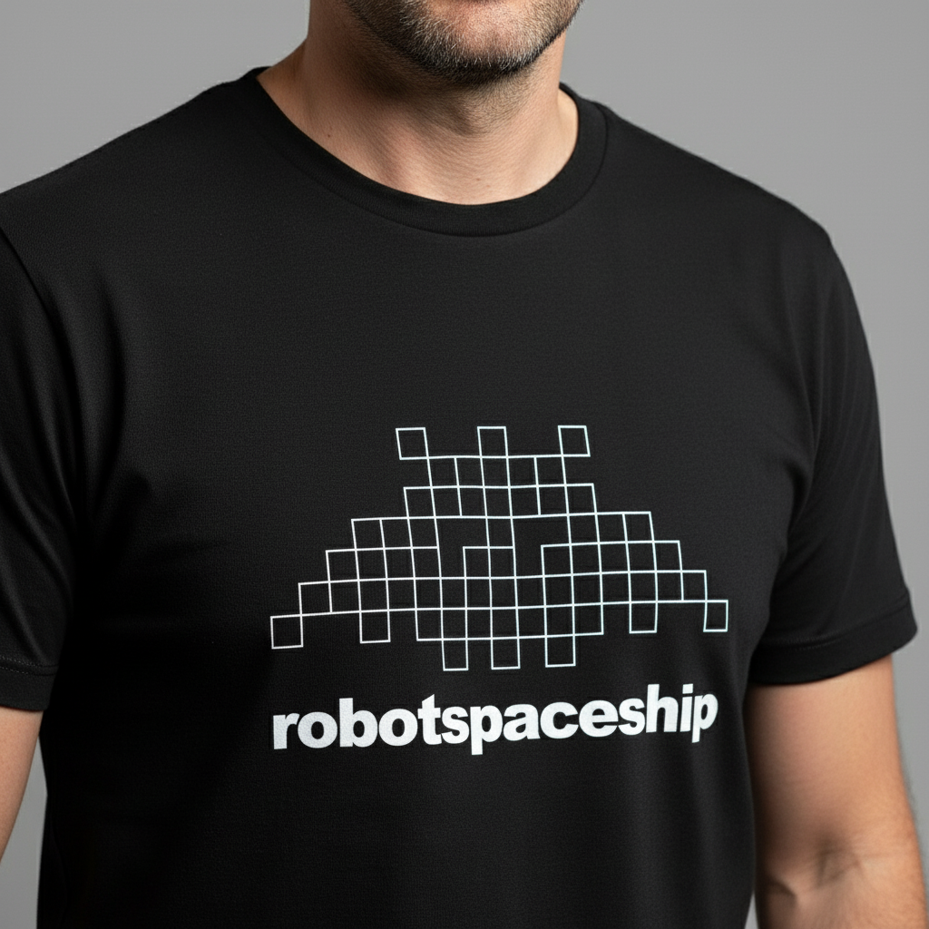 robotspaceship Gitter - Organic Shirt