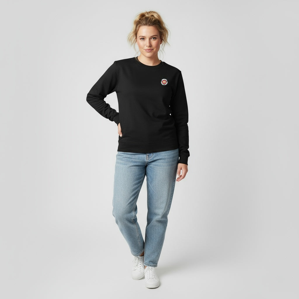 Innovate. Launch. Repeat. Emblem. - Organic Basic Unisex Sweatshirt