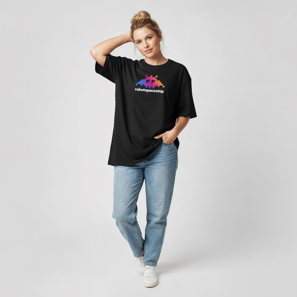 robotspaceship - Heavy Oversized Organic Shirt