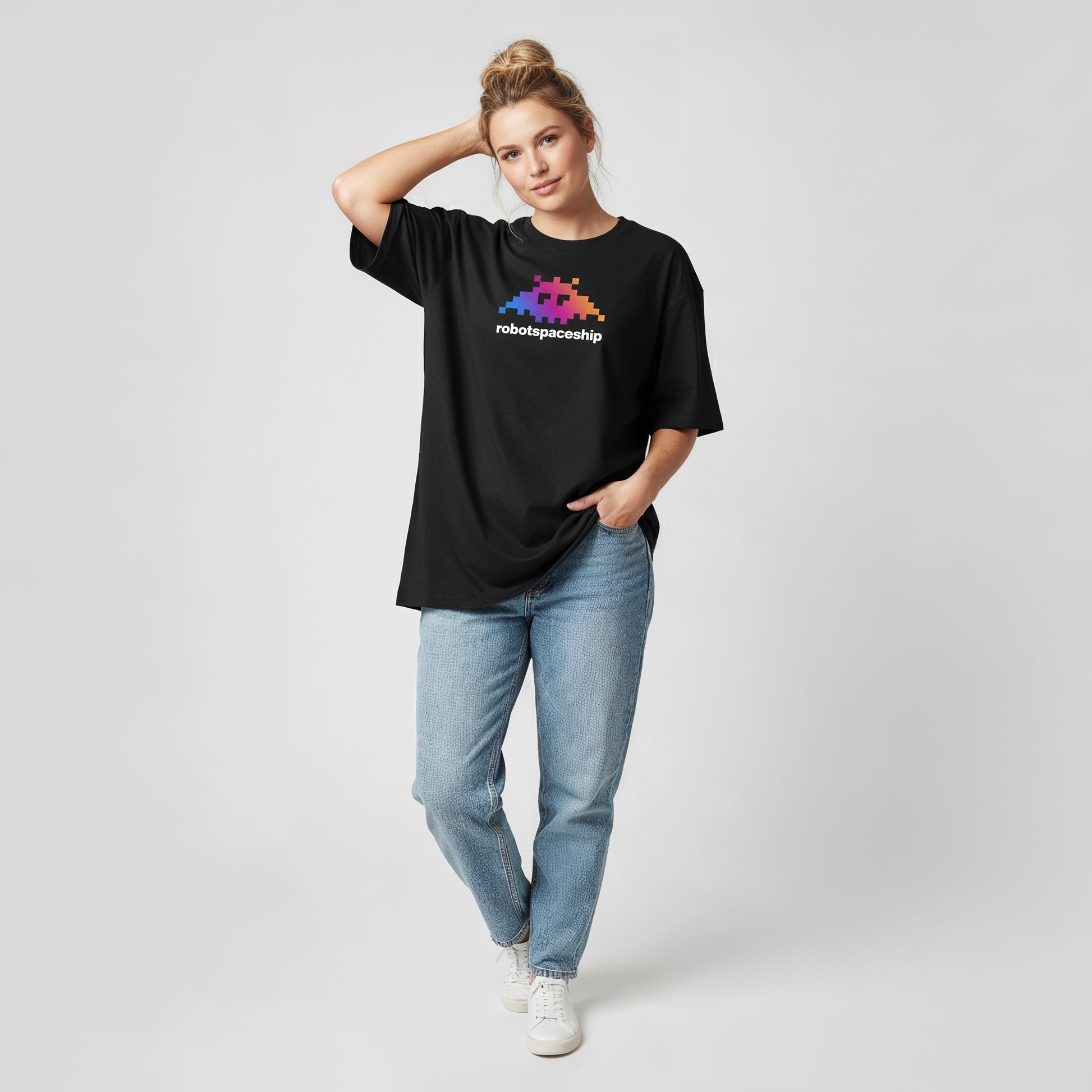 robotspaceship - Heavy Oversized Organic Shirt
